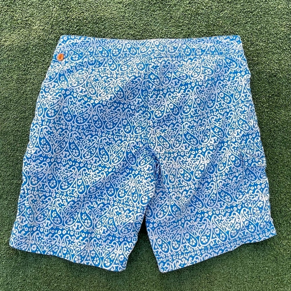 JCREW mens swim trunks size 33 Preowned Vegas summer pool party beach Laughlin - Picture 3 of 5